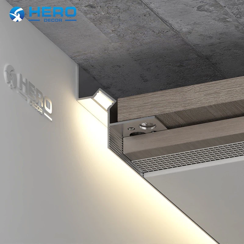 Aluminium Ceiling Shadow Gap Profile manufacturers