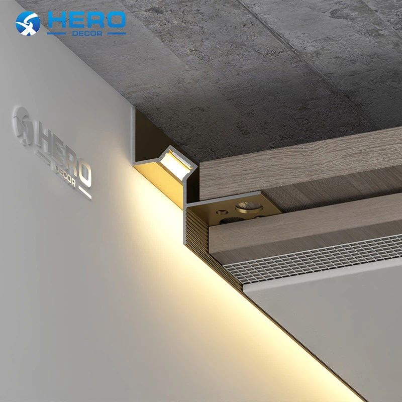 Aluminium Ceiling Shadow Gap Profile suppliers