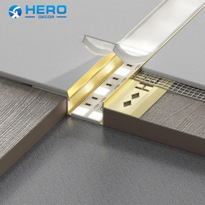 HM-X-1041 Aluminum Profile For Tile Led HM-X-1041 Aluminum Profile For Tile Led