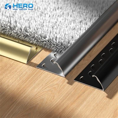 Златне алуминијумске траке за покривање тепиха